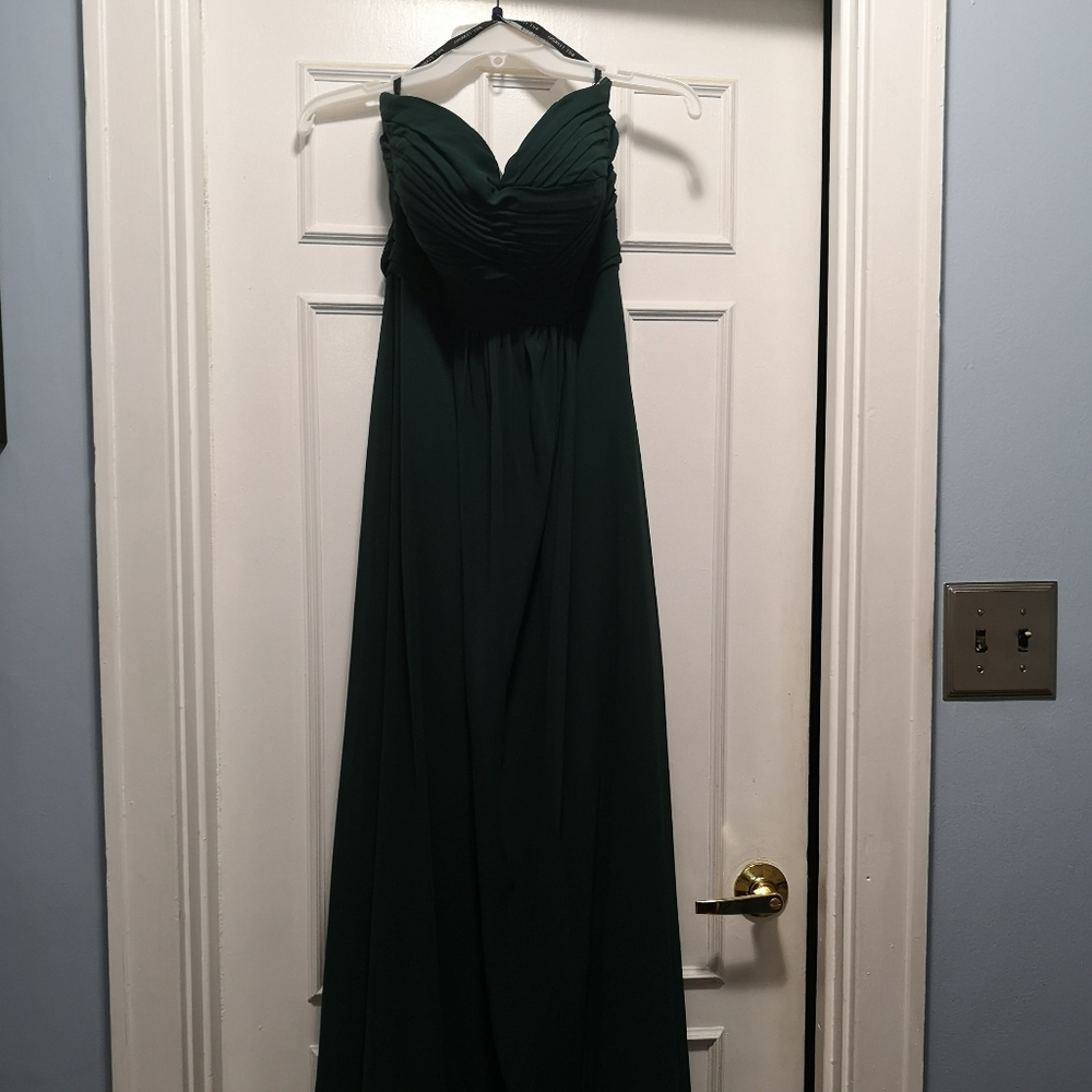 Bill Levkoff strapless dress Brand New